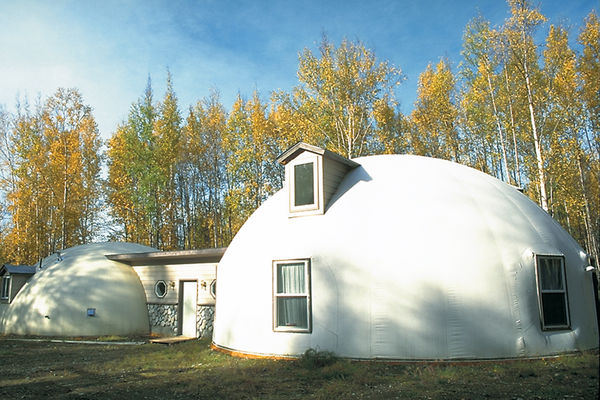 Monolithic dome in Alaska